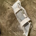 Lululemon  athletica White and Gold Graphic Tote Photo 1