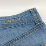 Carmar Denim Olivia Shredded Shorts Medium Wash Denim Jean Booty Short Size 28 Blue Photo 6