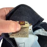 7 For All Mankind Women’s “A” Pocket Flare Dark Wash Jeans Size 30 Photo 9