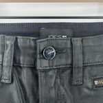 joe's jeans Size 24 The Bella 11" High Rise Skinny Coated Black Denim Stretch Photo 4