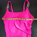ALEUMDR Hot Pink Swim Dress NWOT Size Large Pink Swimsuit with Attached Shorts Photo 6