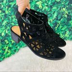 American Eagle cutout style casual sandals 7.5 Black Photo 1