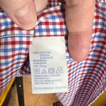 Tommy Hilfiger Women's Cotton Plaid Sleeveless Americana Shirt Size 4 Photo 4