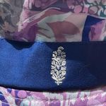 Free People NEW movement Digital Blooms Bucket Hat Electric Violet Colors NWOT Photo 2