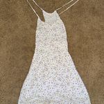 LA Hearts White Lace Mini Floral Dress Photo 0