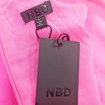 NBD  Arijana Mini Dress in Hot Pink Small Photo 8