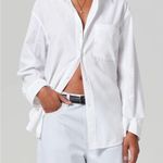 Citizens of Humanity White Button-Up Shirt Photo 3