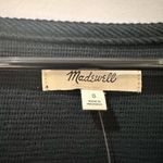 Madewell Black Short Sleeve V-neck Cotton Top - Size S Photo 1