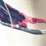 Lululemon  pink and blue criss cross strap sports bra Photo 7