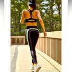 FP Movement Women's Free People Run spring Legging colorful striped NWOT $118 Black Size M Photo 1