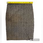 Loft  Outlet • Career Striped Black Pencil Skirt Work Office Wear Photo 2