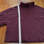 The North Face  Women’s Burgundy Longsleeve Pullover Knit Sweatshirt Size S Photo 7