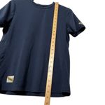 Tracksmith Session Tee Women’s Medium Navy Stretch UV Protection Breathable Blue Photo 6