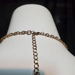 Modern Geometric Rose Gold, Gold, & Silver Statement Necklace Gold Photo 3