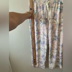 Soft Surroundings  Pastel Swirl Tie Dye Lounge pants size M Photo 8