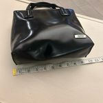 Esprit  Glossy Black Tote Bag Vintage nice & clean Photo 2
