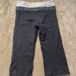 Lululemon  Pants Womens Sz 4 XS Dance Studio Crop Capri Black Relaxed Wide Leg Photo 2