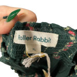 Roberta Roller Rabbit Roller Rabbit Mateaus Fiorella Dress in‎ Green Floral Print Size XL Photo 7