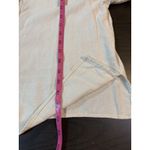 Tahari  Linen Blend Shirt Blouse Womens‎ Large Neutral Embroidered Church Office Photo 10