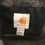 Carhartt Womens Weathered Wildwood Jacket Sherpa Lined Canvas 100815 Black L Photo 2