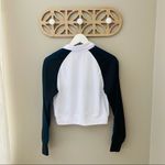 Urban Outfitters  Quarter Zip Crop Sweatshirt Sz Small Photo 7