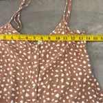 Aerie  Brown and White Patterned Dress Photo 5