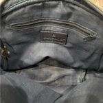 Etienne Aigner Vintage Leather Shoulder Bag Purse Black Navy Photo 7