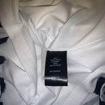 Jessica Howard White and Navy Striped Tassel Dress Size 6 Like New Photo 2