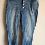 Lucky Brand  Bridgette High Rise Skinny Light Wash Denim Jeans Womens 10 Ankle Photo 0