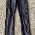 Lululemon  Black Shimmer leggings | Size: 6 Photo 0