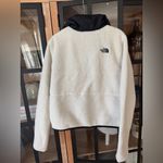 The North Face  Dunraven Sherpa pullover jacket zipper Crop mock neck fleece Photo 1
