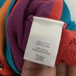 Nanette Lepore Striped Sweater Knit Beaded Mini Dress V-Neck Size S Small Photo 7