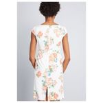 Modcloth White Floral Elegant Reflections Dress Sz.S NWT Photo 1