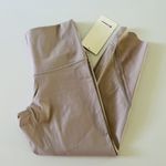 Lululemon ATHLETICA Smoky Blush Wunder Under HR Crop 23" Scallop Leggings- US 8 Photo 2