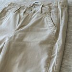 Paige Mayslie Jogger Vintage White Oak Ankle Zip Mid Rise Straight Women's 27 Photo 2