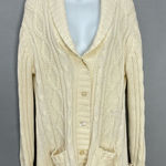 Vintage Cardigan Sweater Cream Off Photo 0
