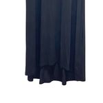 Adrienne Vittadini  Crewneck Sleeveless High Low Maxi Dress Black Size XL NWT Photo 5