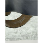 BP  Sandals‎ Womens Size 7 Black Double Strap Open Toe Slip On Glittery Slides Photo 7