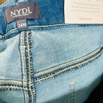 NYDJ NEW  Marilyn Straight Ankle Jean Medium Wash Sacha Lift Tuck Slimming Sz 24W Photo 9