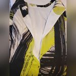 Milly Designer Size 4 Abstract Print Long Mini Sleeve Sheath Dress ā Photo 12