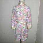 Victoria's Secret Sheer Gold Label Vtg 90s Pastel Floral Wedding Bridal Robe O/S Photo 5