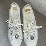 Kate Spade Keds X New York Triple Kick Floral Eyelet & Pearl Sneakers Photo 2