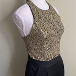 Alice + Olivia  Jeri Embellished T-Back Jumpsuit, size 2 Photo 9