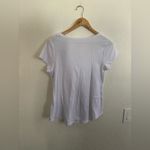 Cynthia Rowley  White Short Sleeve Tee Photo 2