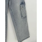 Indigo Rein Juniors' High-Rise Skater Wide-Leg Light Wash Jeans Size 7x32 Q0021 Photo 4