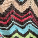 BCBG Max Azria Crocheted Chevron Silk dress size Medium Photo 7