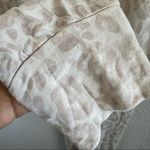 Splendid Neutral Leopard Print Lounge Pants Cozy Jogger Elastic Waist S Photo 3