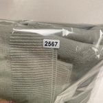 Carolyn Taylor  Petite Mock Neck Quarter Zip Sweater Light Green Sz PS Pullover Photo 8