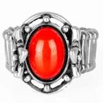 Paparazzi Color Me Confident Red Ring (18) Photo 1