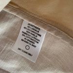 Nic+Zoe  sz XS linen zip cream blazer‎ jacket NWOT Photo 6